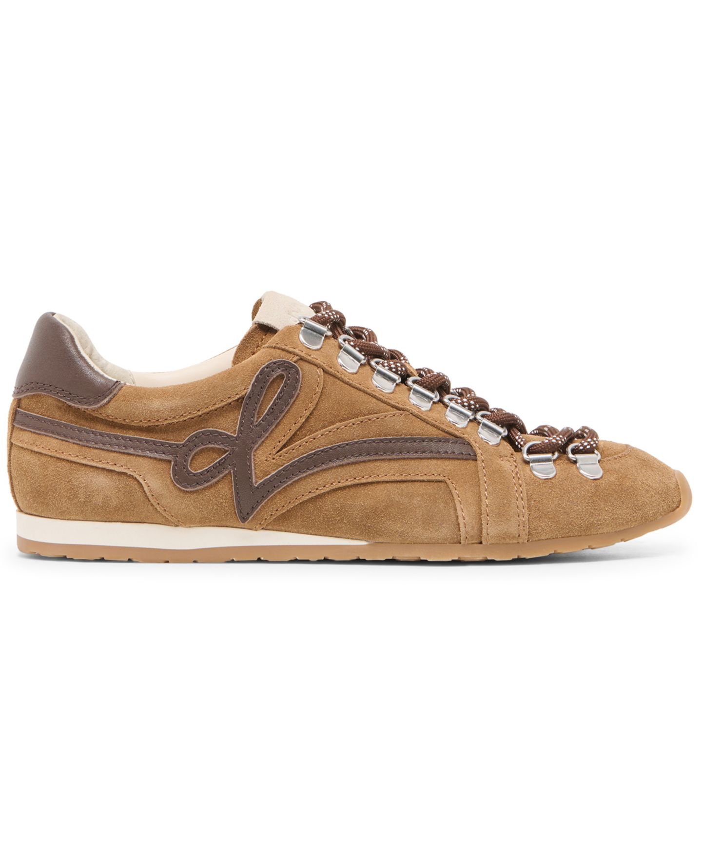 Женские кроссовки Dolce Vita Deacon Hiker Lace-Up, цвет: Коричневый замшевый — фото 2