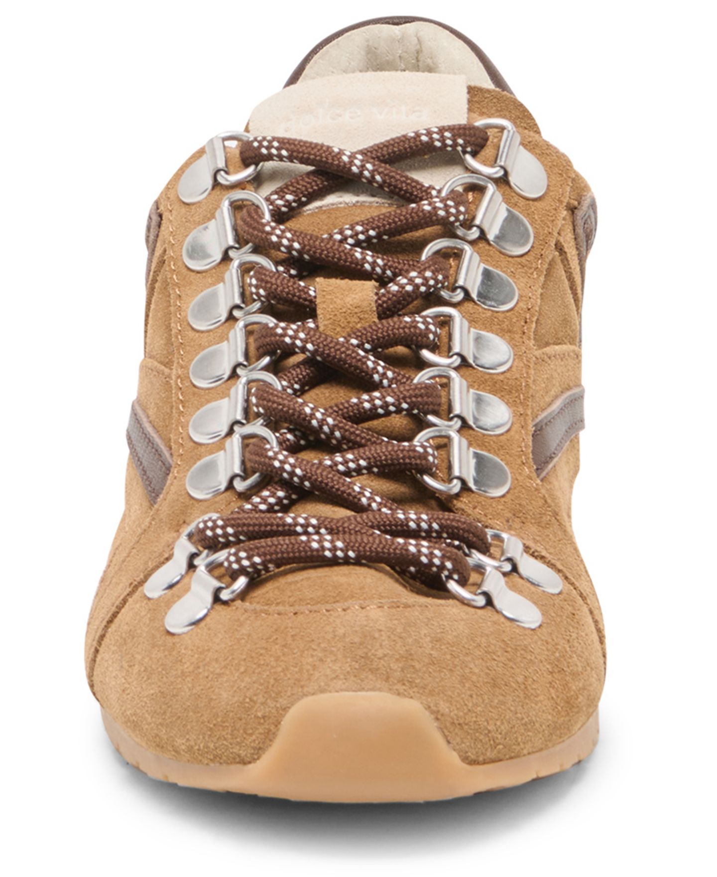 Женские кроссовки Dolce Vita Deacon Hiker Lace-Up, цвет: Коричневый замшевый — фото 7