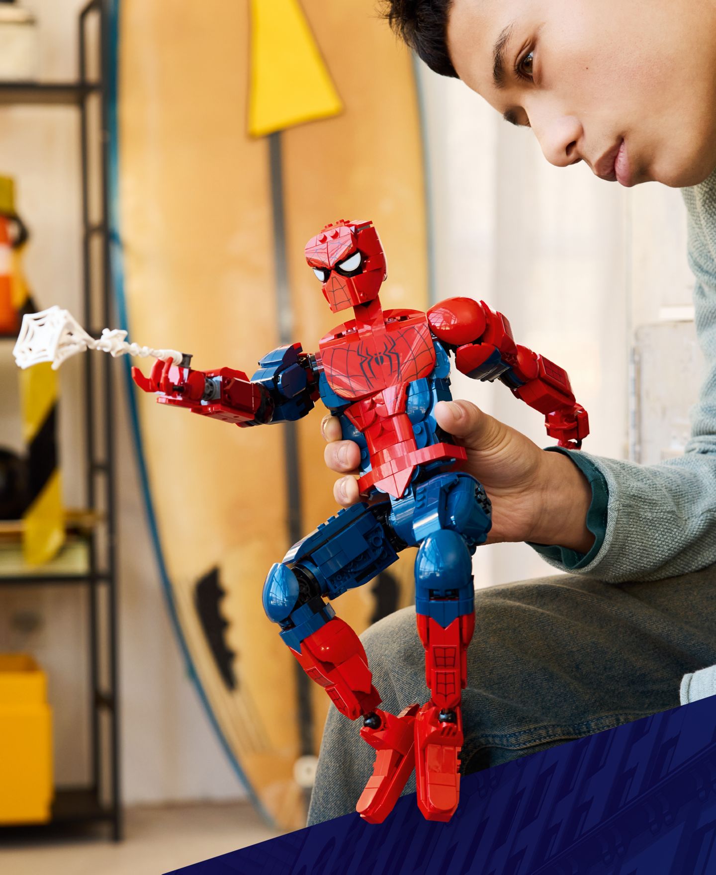 Детский конструктор LEGO® Marvel Spider-Man Hero Figure 76346 813-Piece Articulated Building Set, Ages 12+ — фото 5