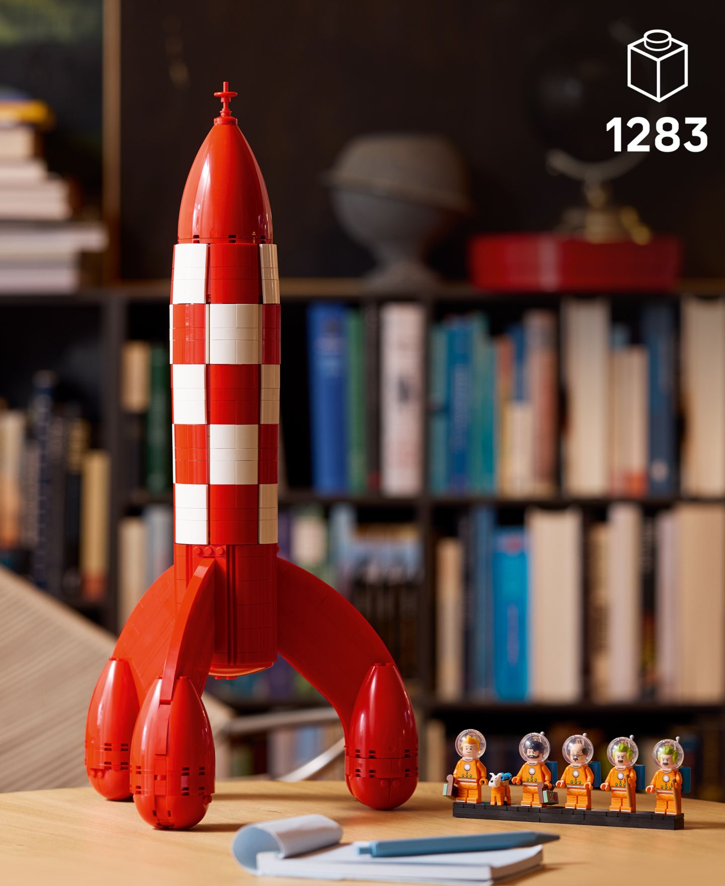 Детский конструктор LEGO® Ideas Tintin Moon Rocket 21367 1,283-Piece Building Set, Ages 18+ — фото 3