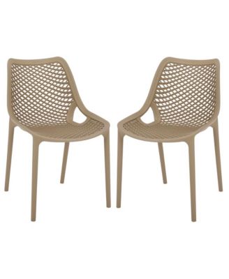 Leila Outdoor Dining Chair (Set of 2)