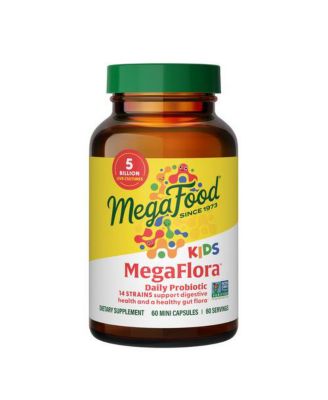 MegaFood MegaFlora Kids Probiotic ,60 Capsule