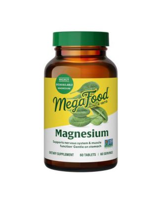 MegaFood Magnesium, 60 Tablets