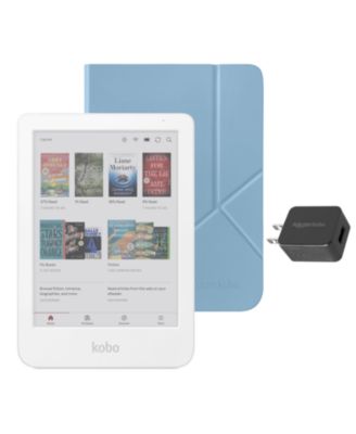 Clara 16GB Colour eReader with Dusk SleepCover Case and AC Bundle