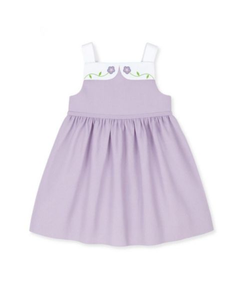 Платье Florence Eiseman Pincord Dress with Flowers для девочек-малышей