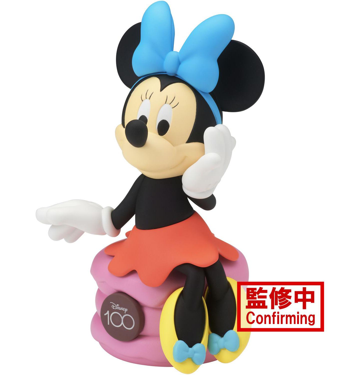 Детская фигурка Banpresto Disney Characters - Sofubi - Minnie Mouse Disney 100th — фото 1