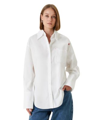 Women's Cotton Oversized Shirt