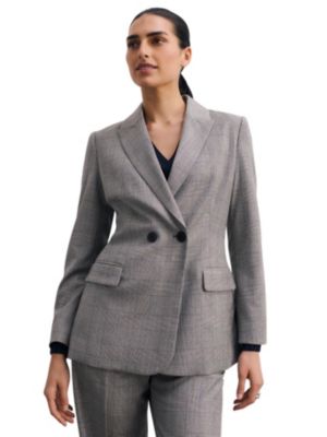 Women's Prince Of Wales Check Knighton Blazer