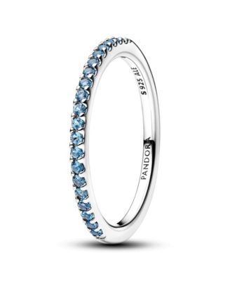 Sparkling Half-Eternity Band Ring
