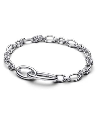 Openable Oval Link Chain Bracelet