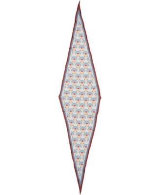 Geo-Print Diamond-Shape Scarf