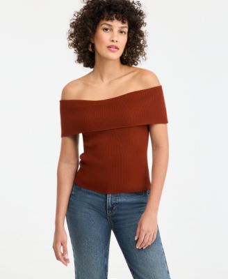 Women's Off-The-Shoulder Sweater