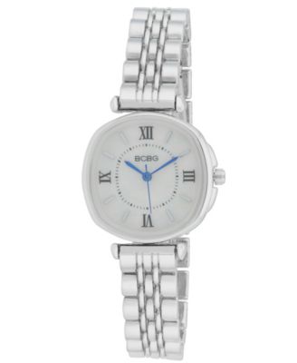 Women's Quartz Round Silver Stainless Steel Watch 28mm
