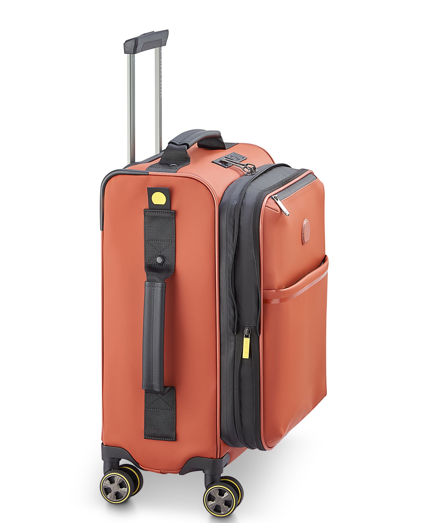 Чемодан Delsey Paris Turenne Soft Carry-On Softside Spinner, цвет: Кирпичный — фото 4