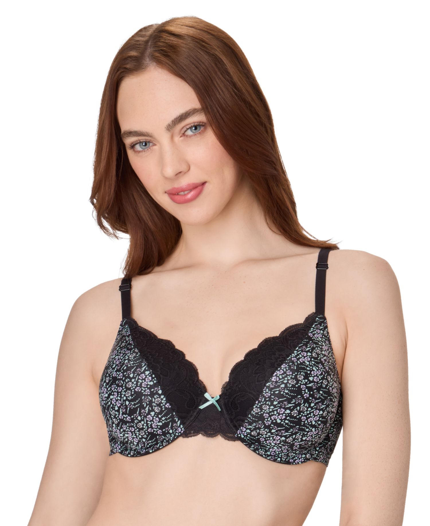 Women's Comfort Devotion Extra-Coverage Lace Shaping Underwire Bra 9404