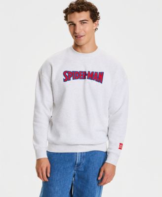 Men's and Women's Spider-Man 100th Parade Balloon Graphic Crewneck Sweatshirt