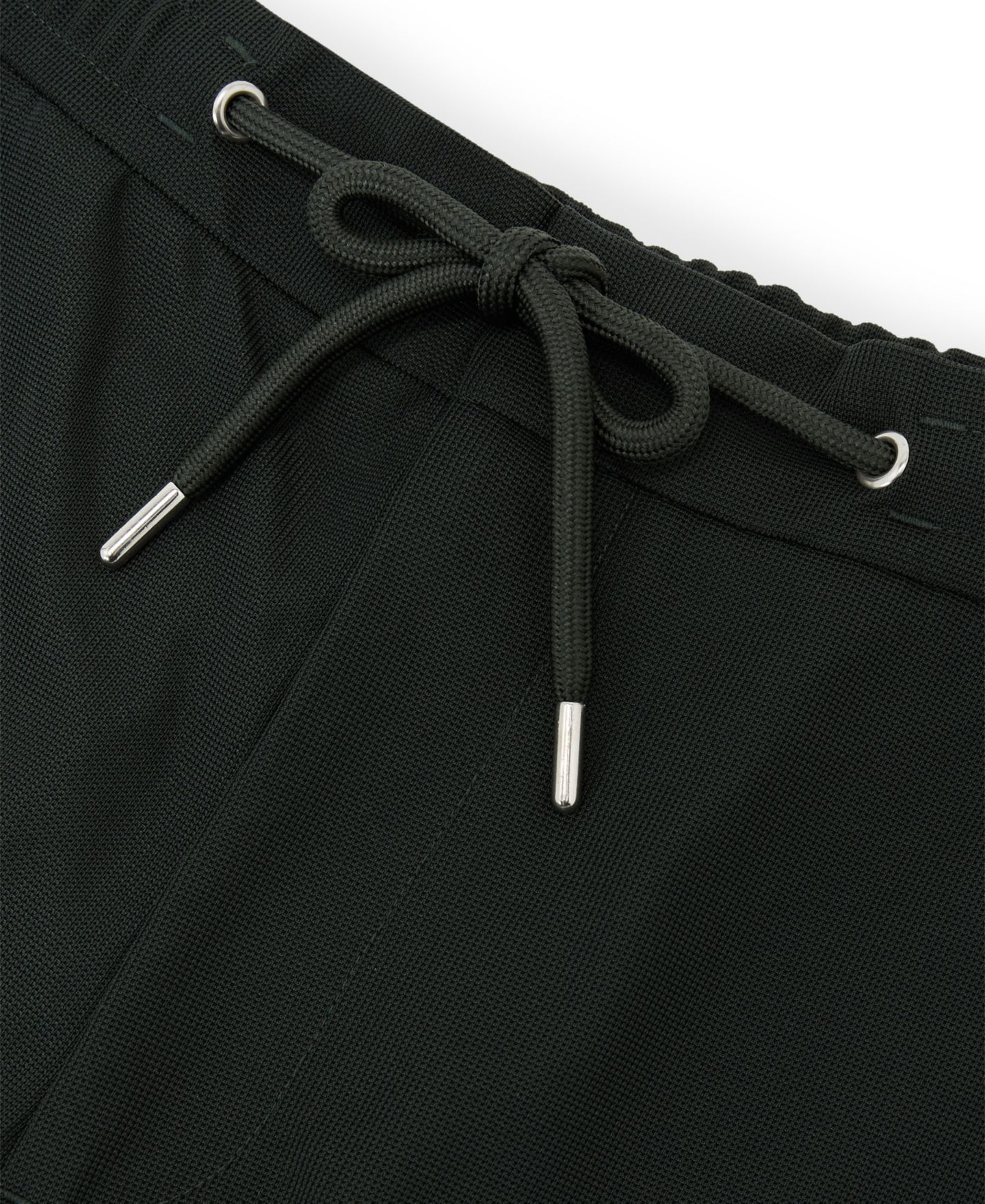 Мужские шорты REISS Newmark Textured Drawstring, цвет: Тёмный зелёный — фото 5