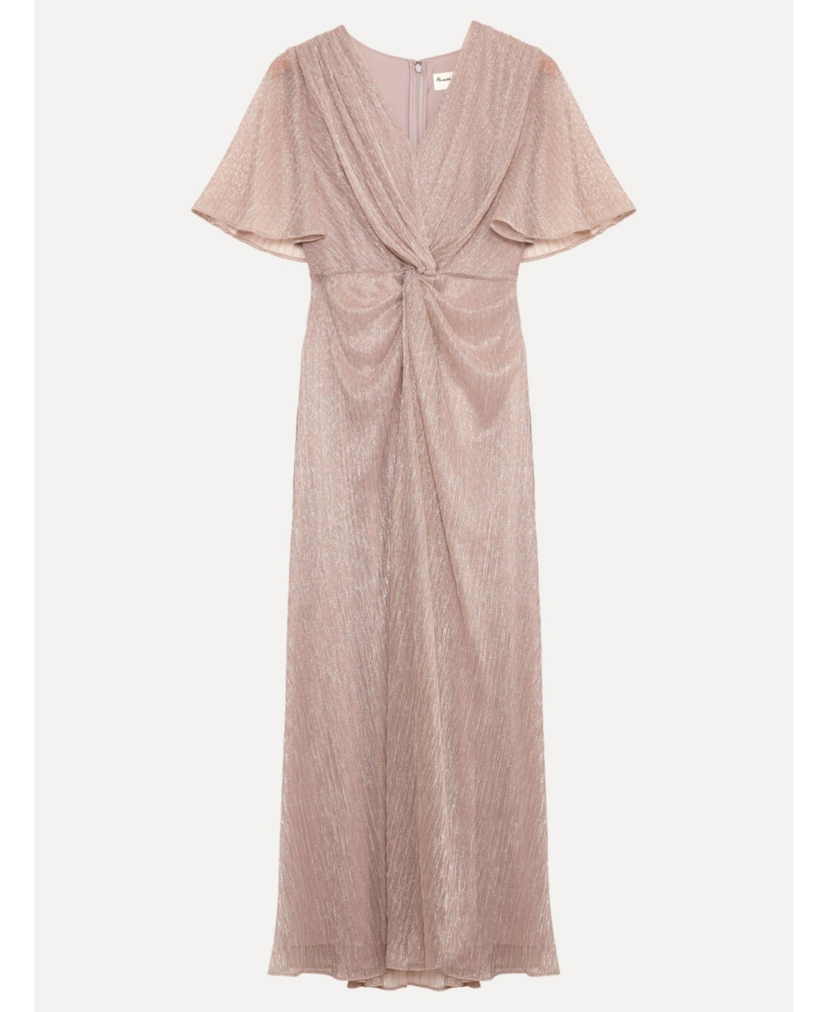 Phase Eight Women's Dorinda Metallic Twist Front Maxi Dress