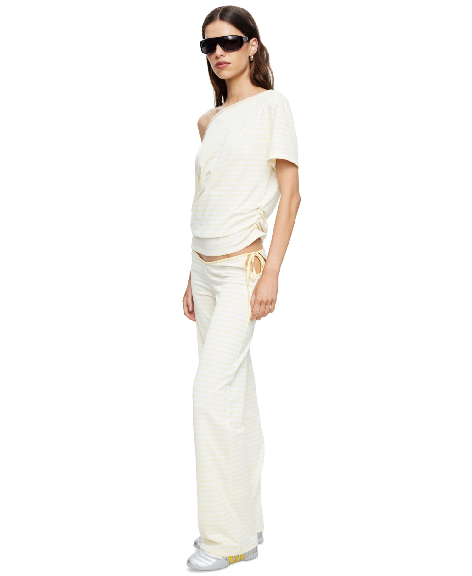 Women's Bloom Low-Rise Waist Tie Pants