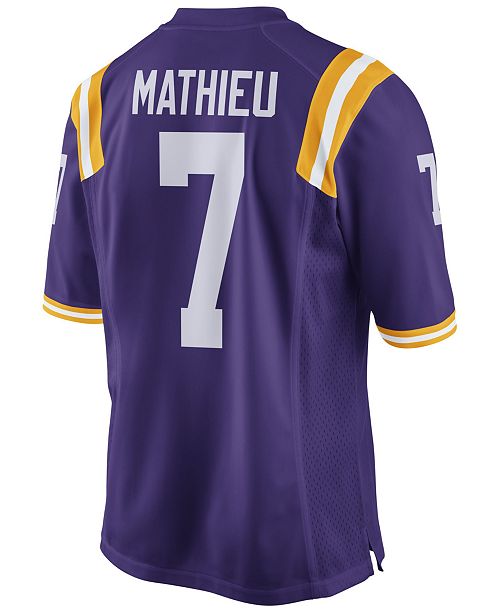 tyrann mathieu white lsu jersey tyrann mathieu white lsu jersey