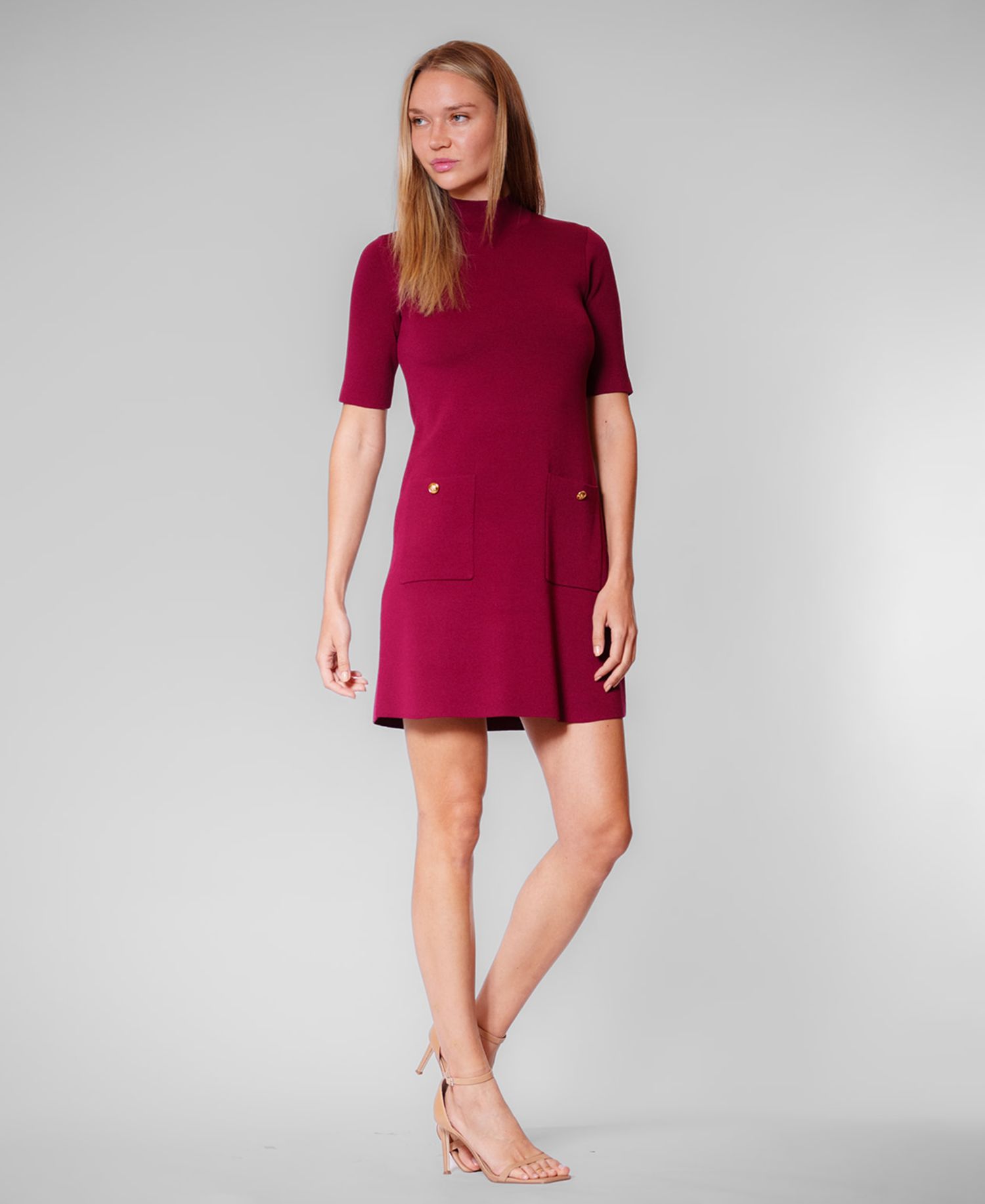 Women's Show Knit Pull-On Sweater Dress