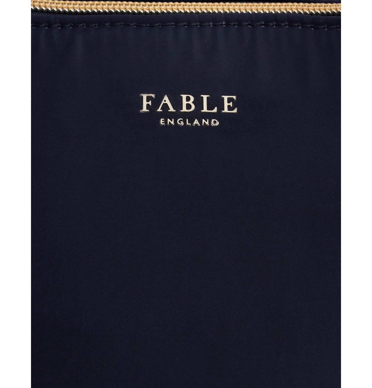 Женская сумка Fable England Passion Flower Printed Grab Tote, цвет: Тёмно-синий — фото 5