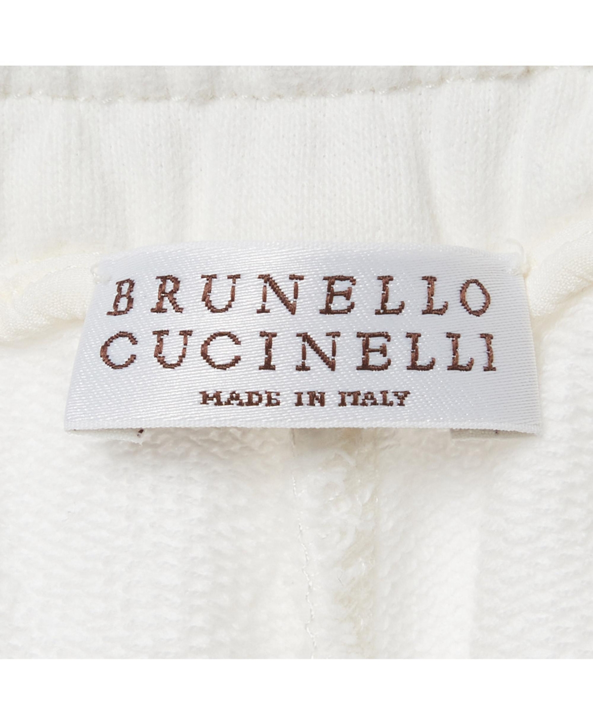 Pre-Owned Brunello Cucinelli Women's Cotton Monili Detail Sweatpants