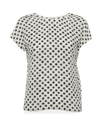 Women's Polka Dots Silk Top