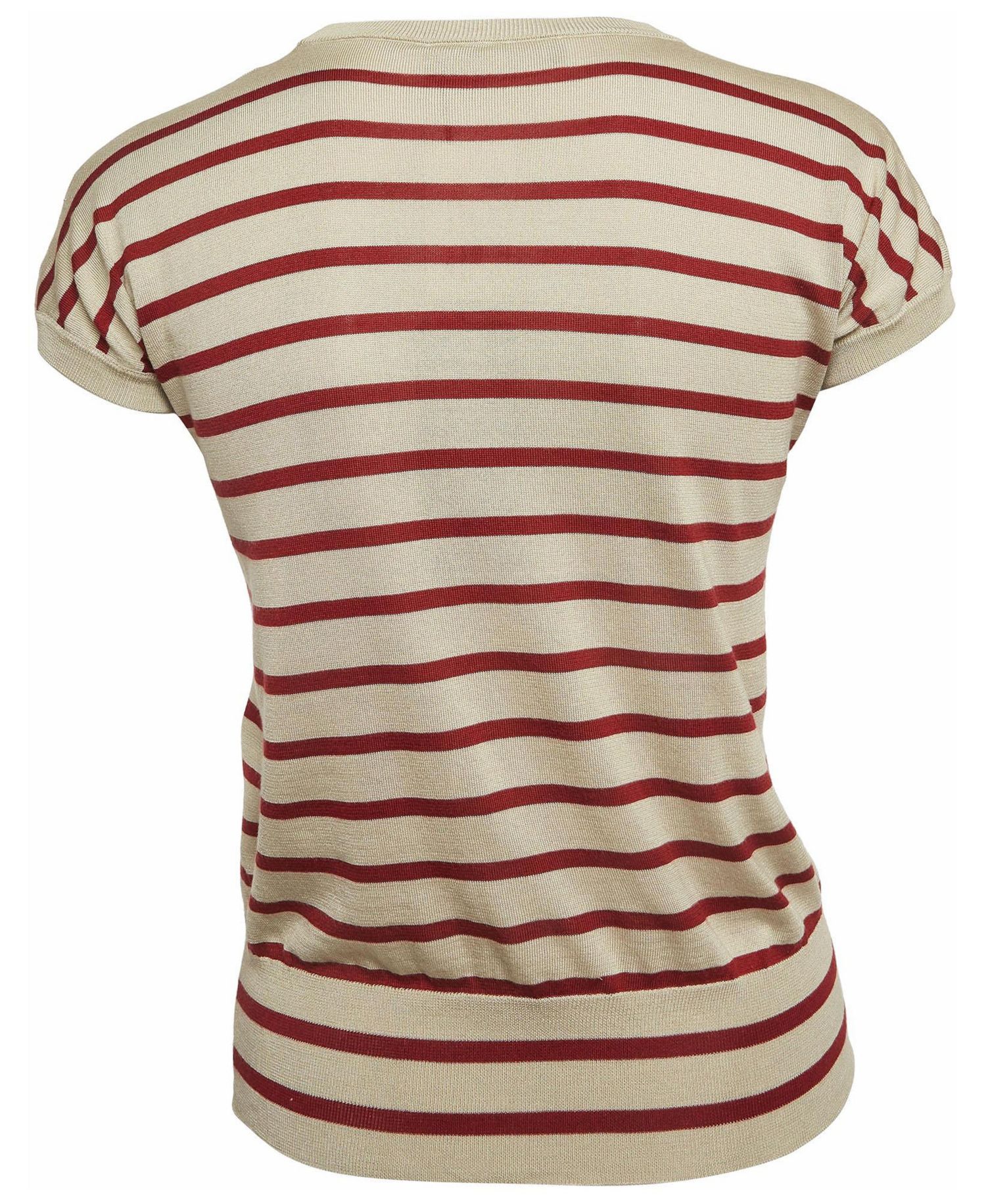 Women's Striped Knit Top