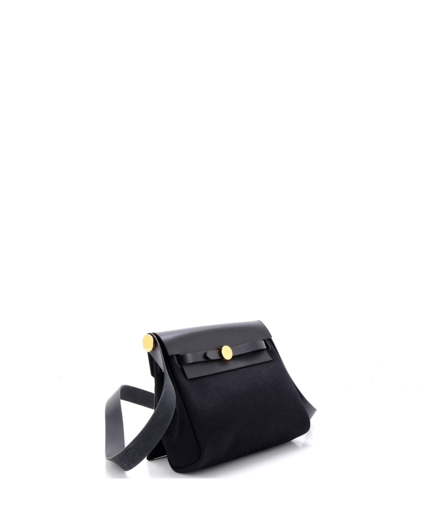 20 Herbag Zip Toile and Leather