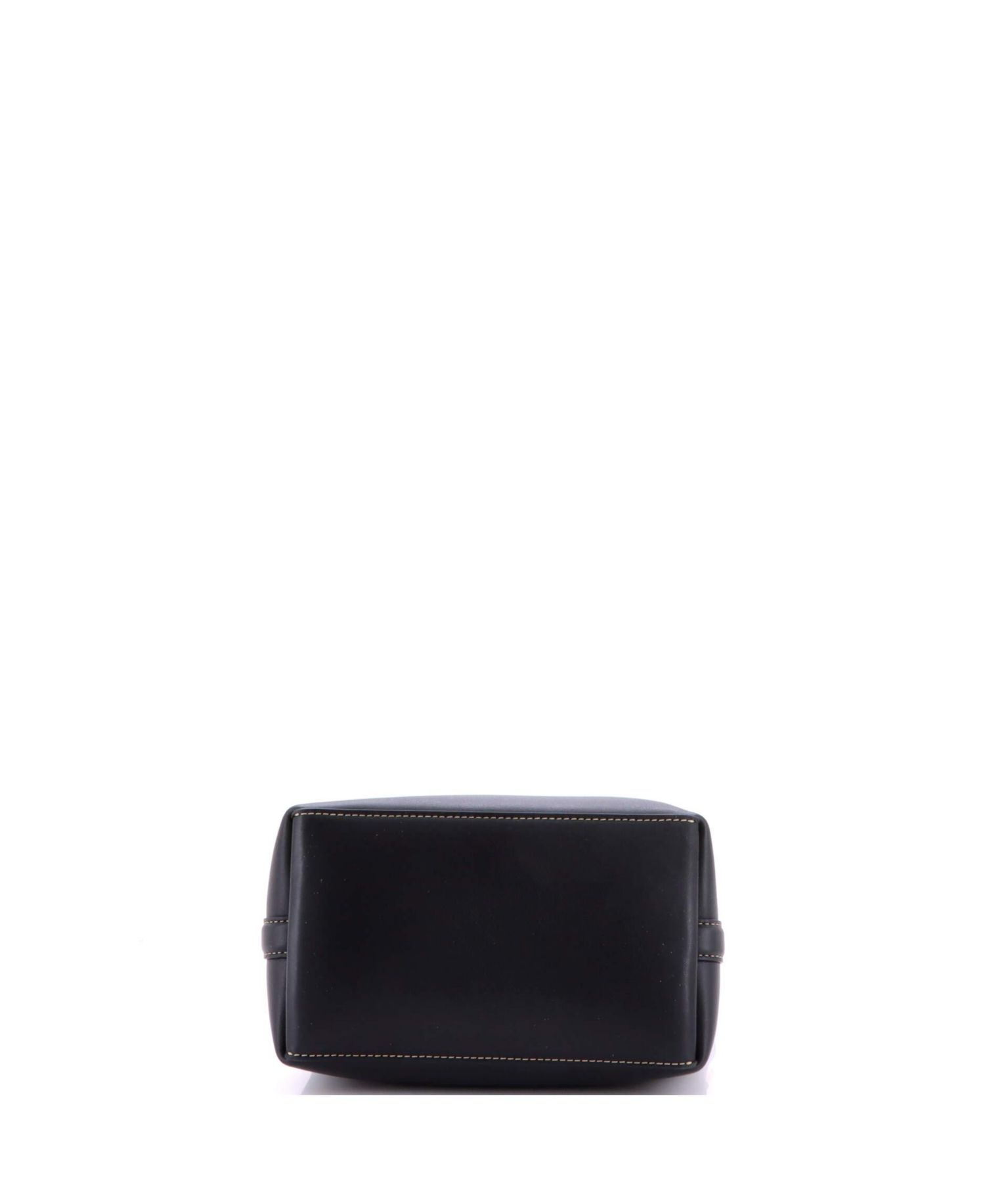 Small Emblem Bucket Bag Leather