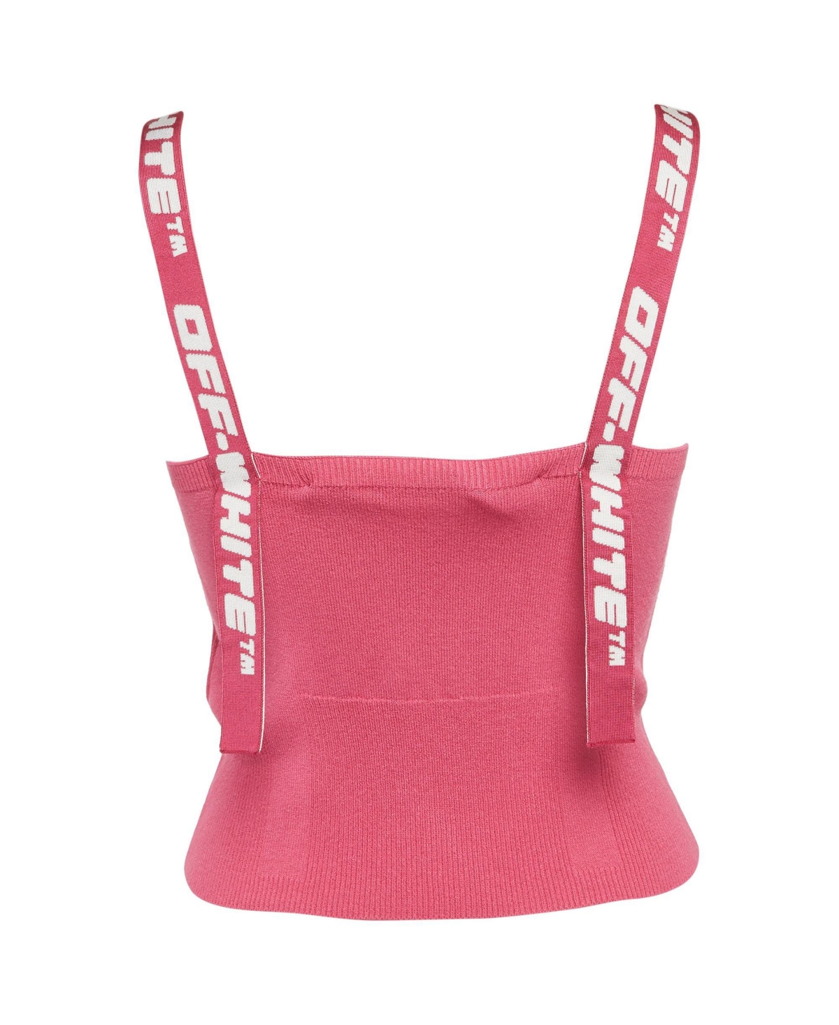 Pre-Owned Off-White Women's Stretch Knit Logo Band Tank Top