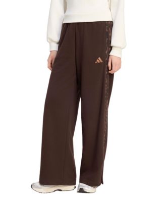 adidas Women's Seasonal Essentials Animal Print 3-Stripes Pants