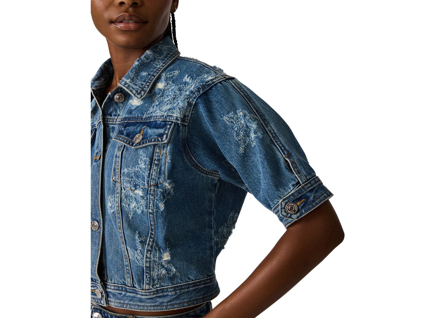 Women's Collared Front Button Jacket