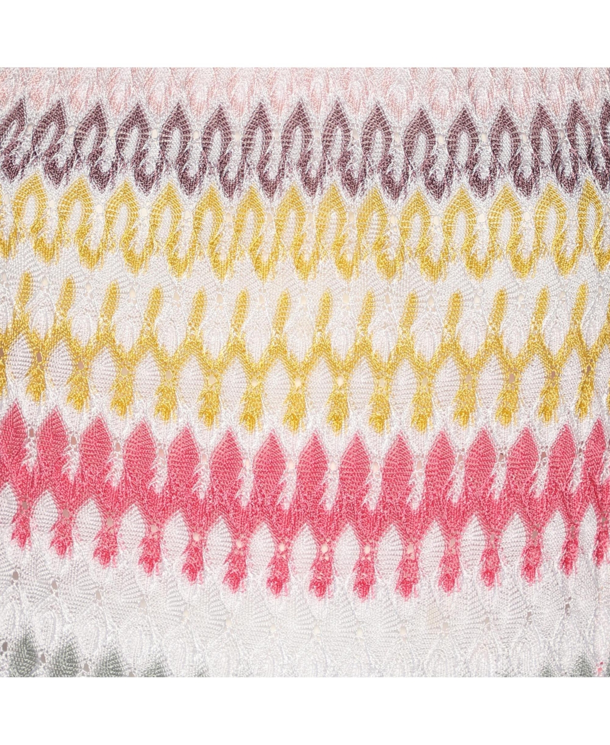 Pre-Owned Missoni Women's Zig Zag Rib Knit Top