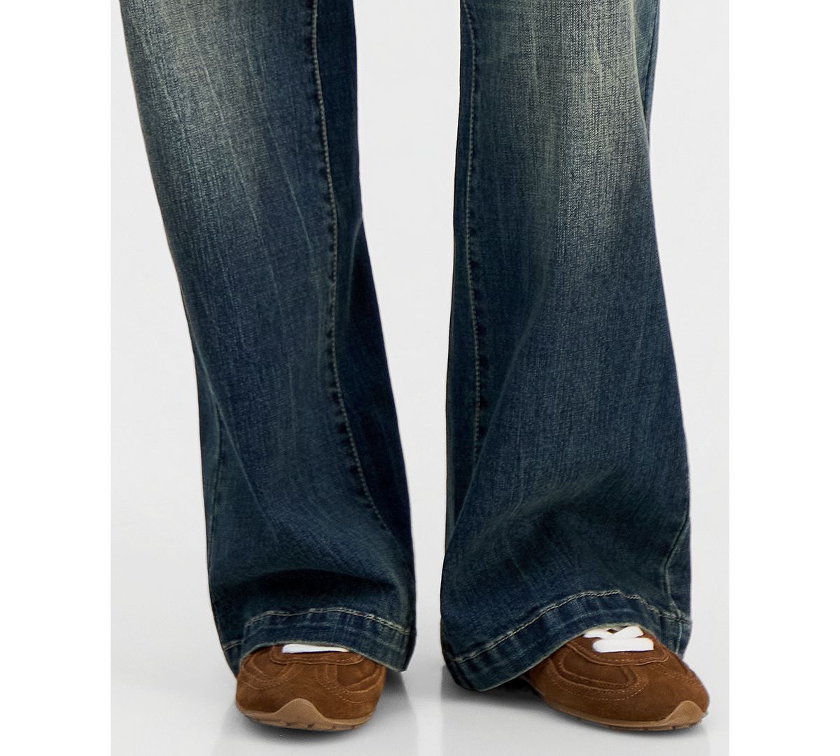 Dollhouse Juniors' Baggy Wide-Leg Jeans view 6 — MAYCSS fashion products