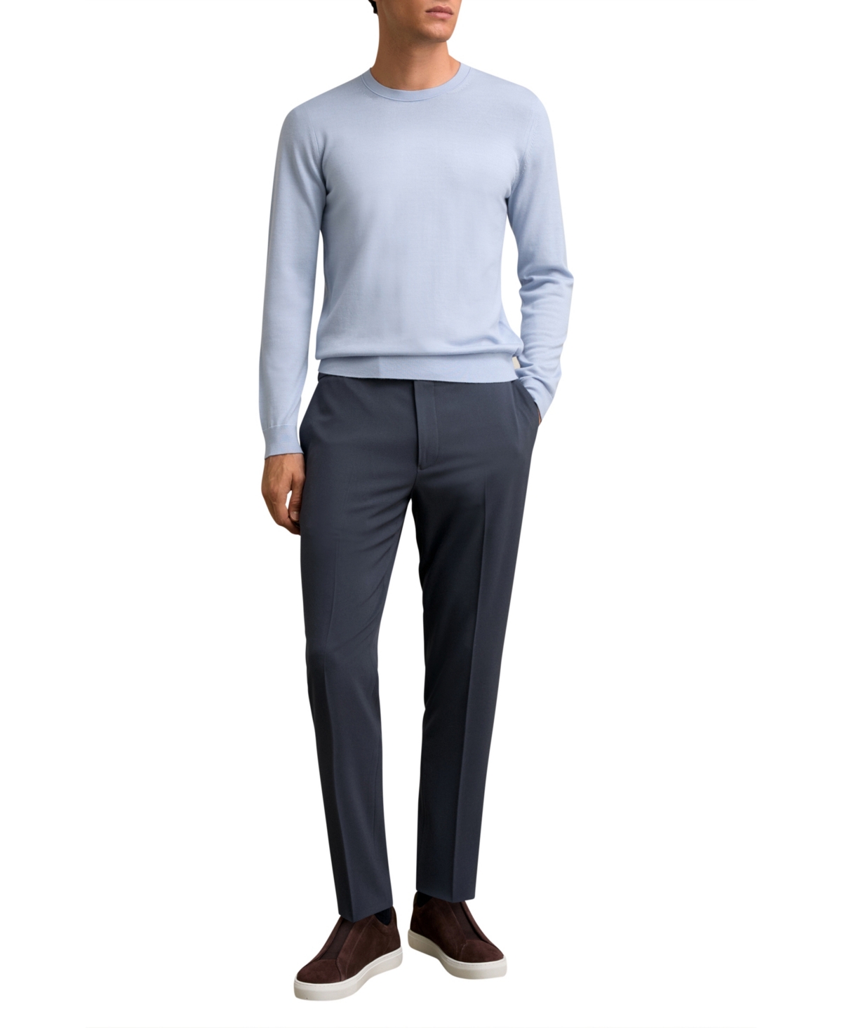 Reiss Men's Stretch Slim-Fit Drawstring Trousers