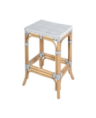 Laguna 24.5 in. Seat Height Rattan Counter Stool