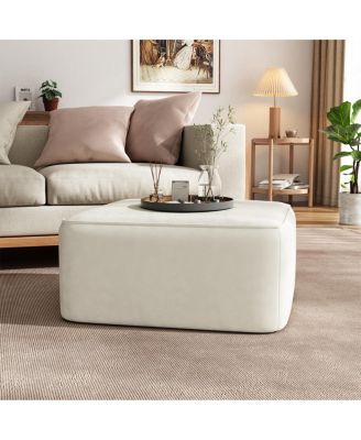 Upholstered Square Ottoman