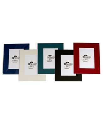 Palettes Collection, Pre Cut 11x14/7.5x11.5" Double Mat with Opening for a 8.5x11" Photo