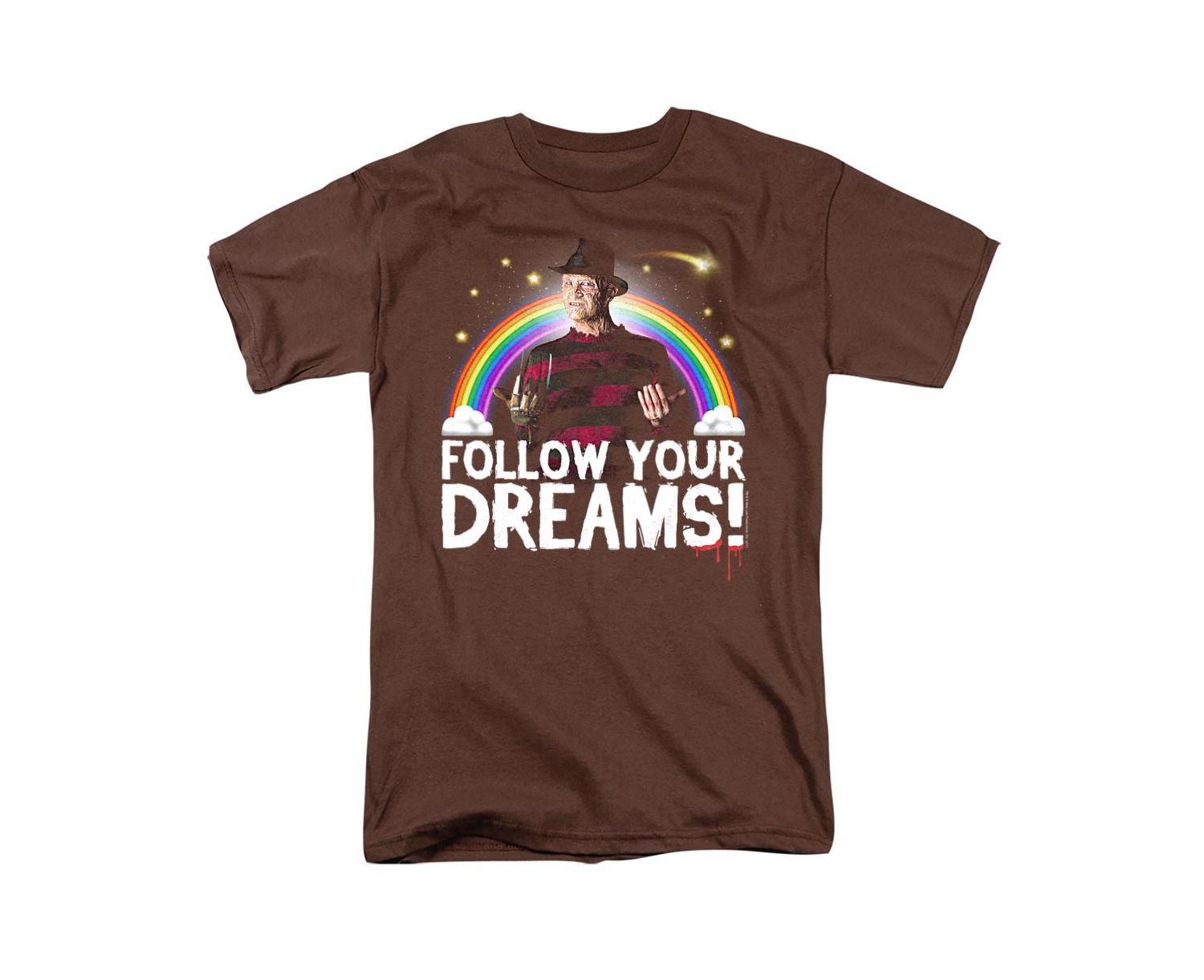 Men's Nightmare on Elm Street Follow Your Dreams T-Shirt