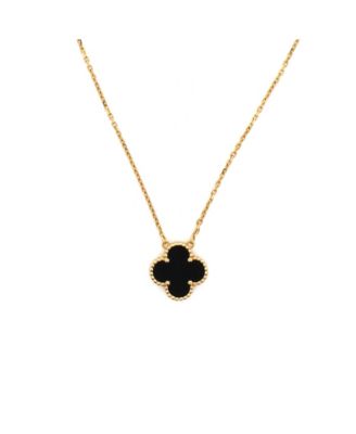 Pre-Owned Van Cleef & Arpels Vintage Alhambra Pendant Necklace - 18k yellow gold