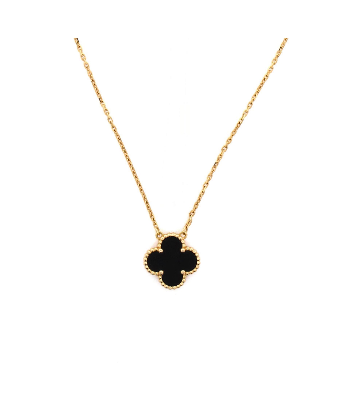Pre-Owned Van Cleef & Arpels Vintage Alhambra Pendant Necklace - 18k yellow gold