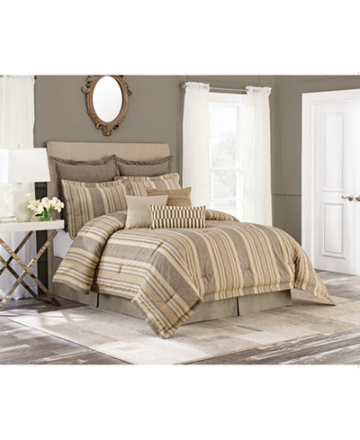 Savannah Home Morris Stripe Comforter Sets