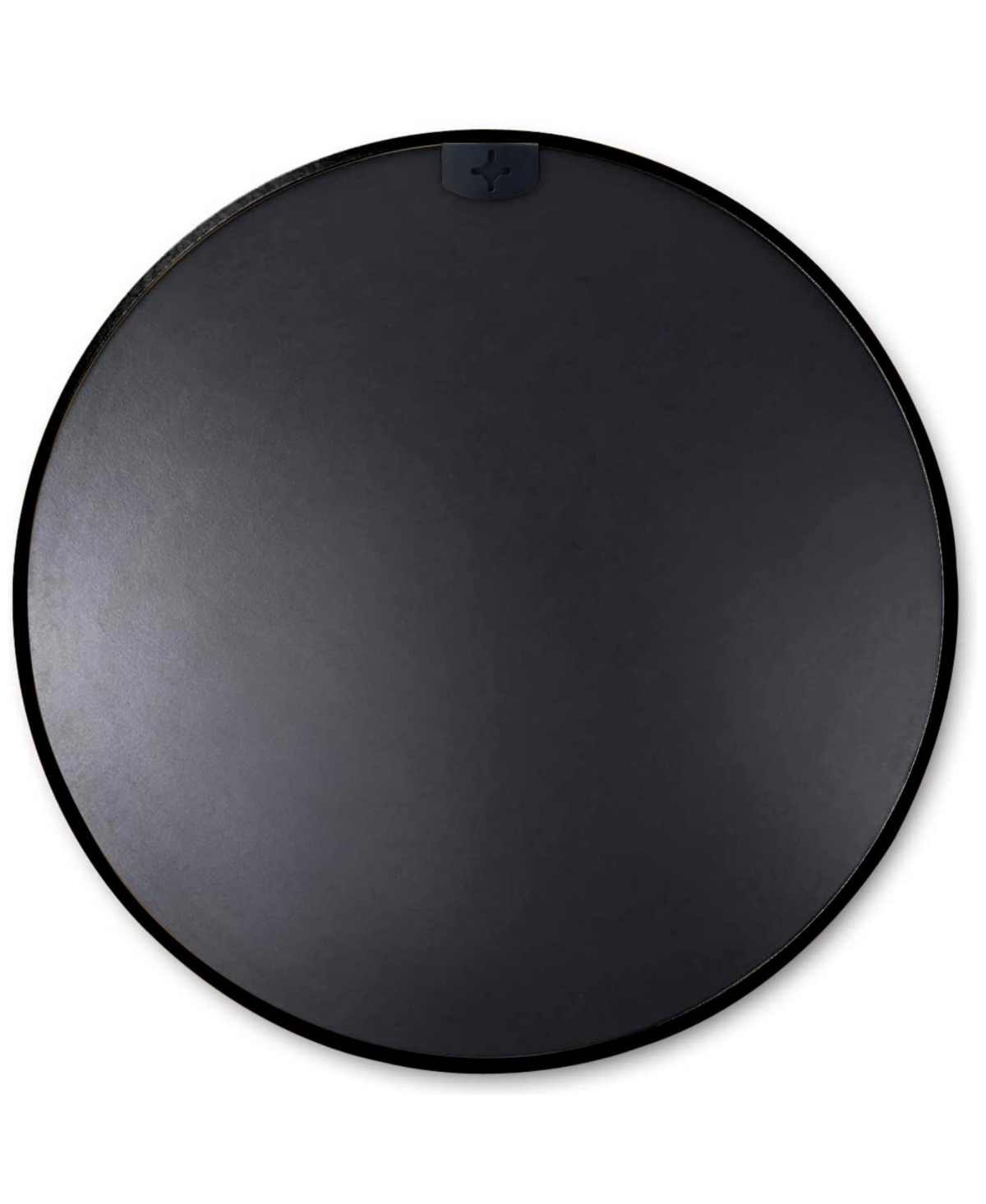 Rainsken Round Bathroom Mirror, 24 Inch Wall Mounted Shatterproof Hd Glass Mirror with Metal Frame for Bathroom