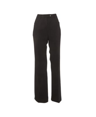 Women's Crepe Straight Leg Trousers