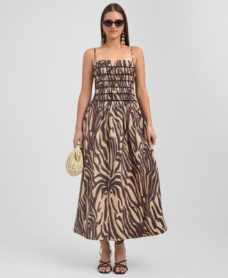 Women's Square Neck Maxi Dress