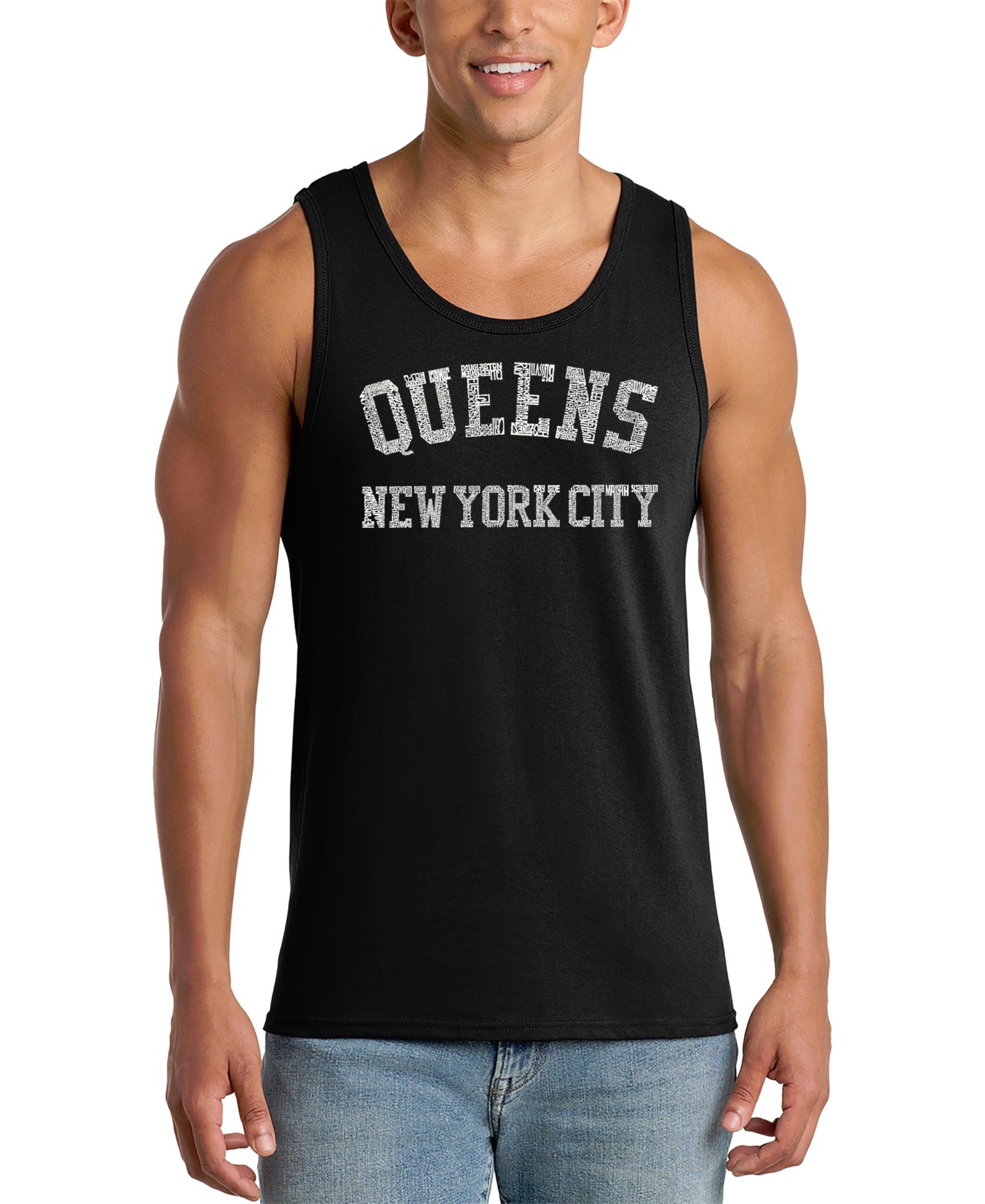 Men's Queens New York City Tank Top