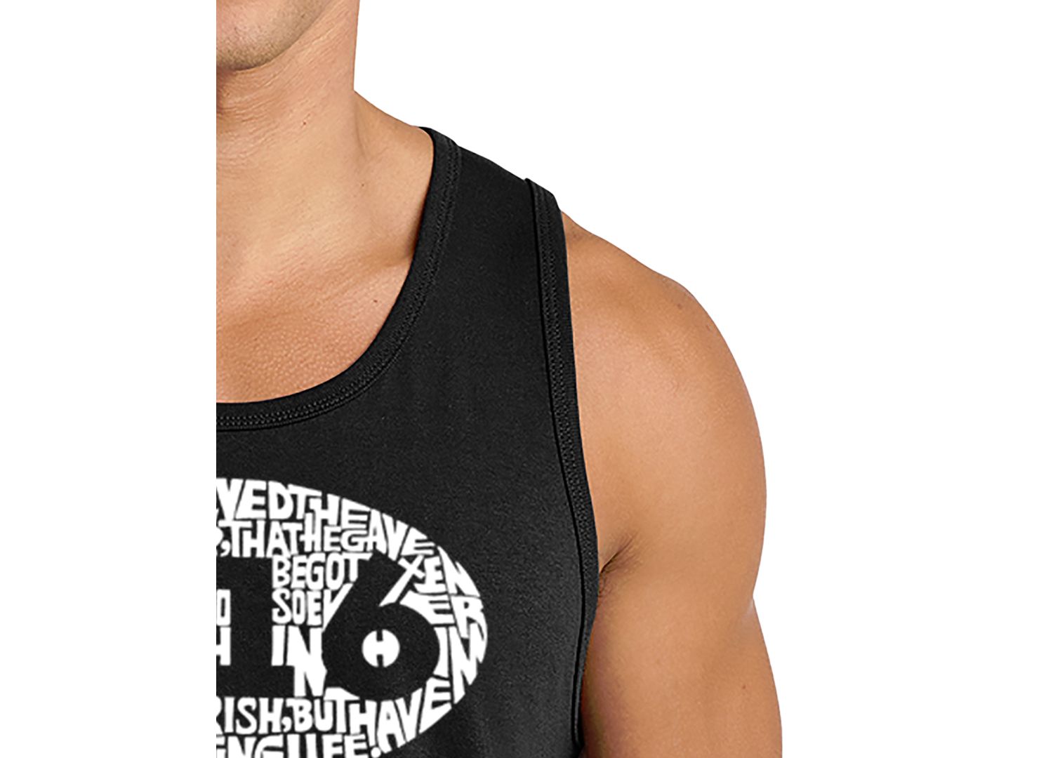 Men's 3:16 Oval Word Art Graphic Tank Top