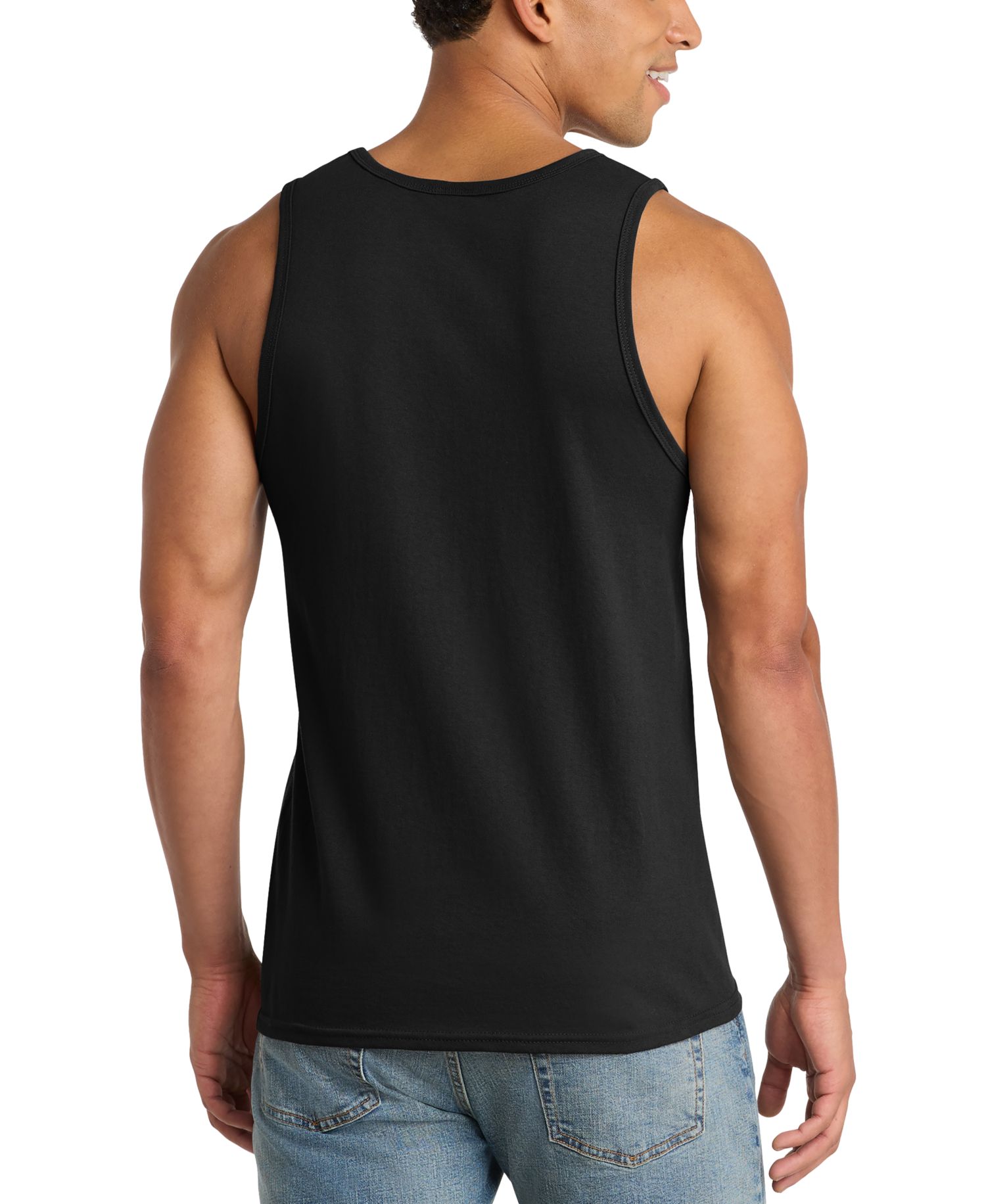 Men's Sea Shell Heart Print Tank Top
